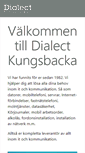 Mobile Screenshot of dialectkungsbacka.se